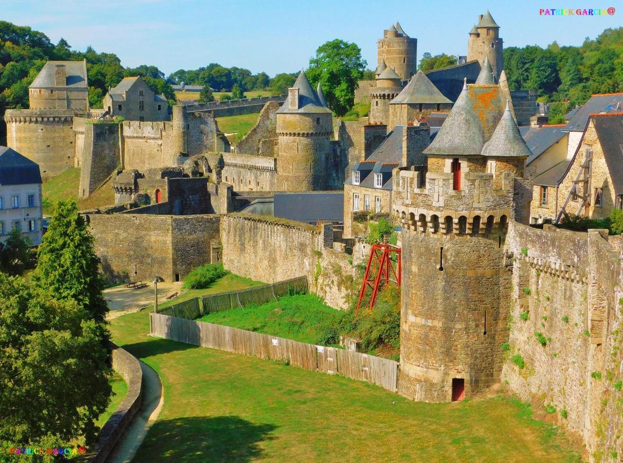 L'Escale Fougeraise Daire Fougères Dış mekan fotoğraf